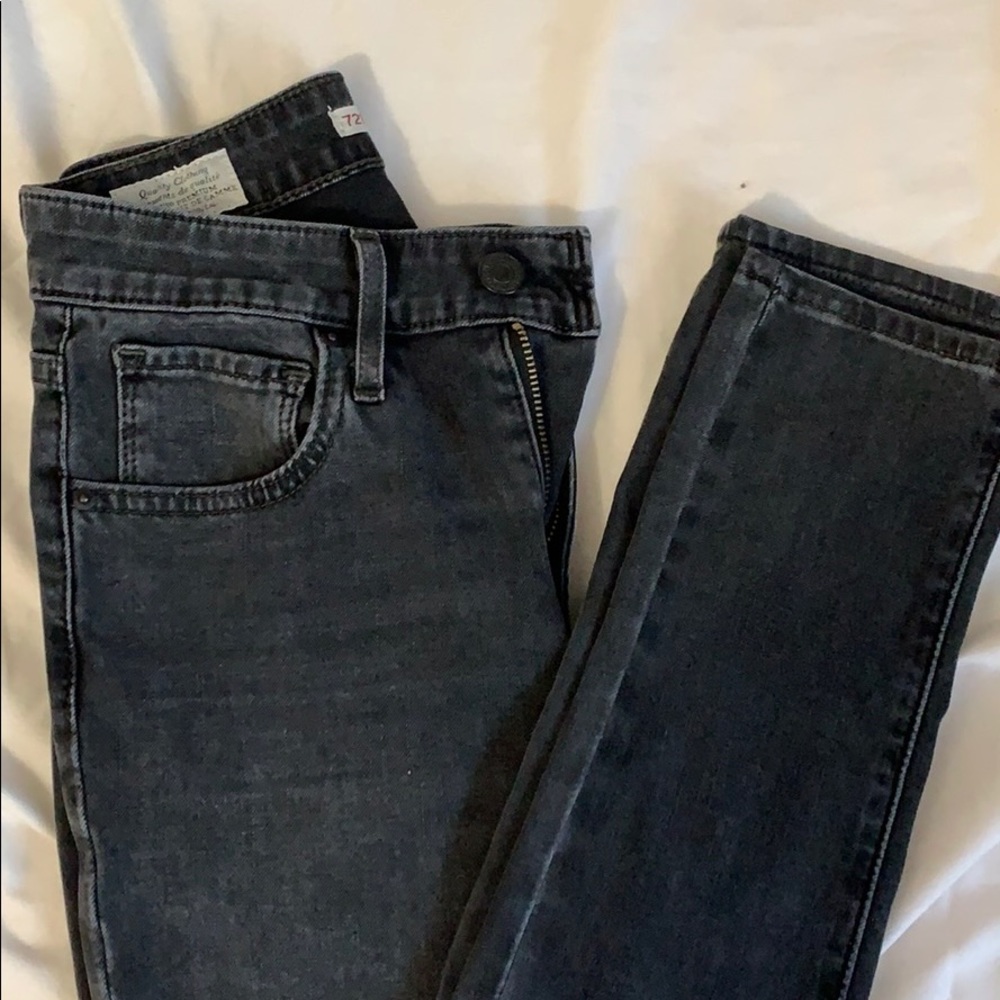 Levis 721 high-rise skinny jeans